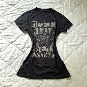 Joan Jett Fitted Band Tee